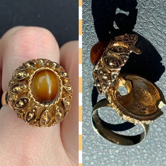 Vintage Jewelry - Vintage “Poison” Ring